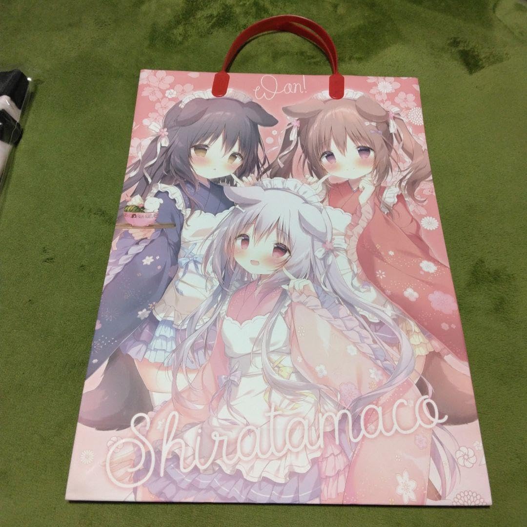 しらたまこ しらたま　ひらりちゃん　トートリュック しらたまこ しらたまひらりちゃんトートリュック